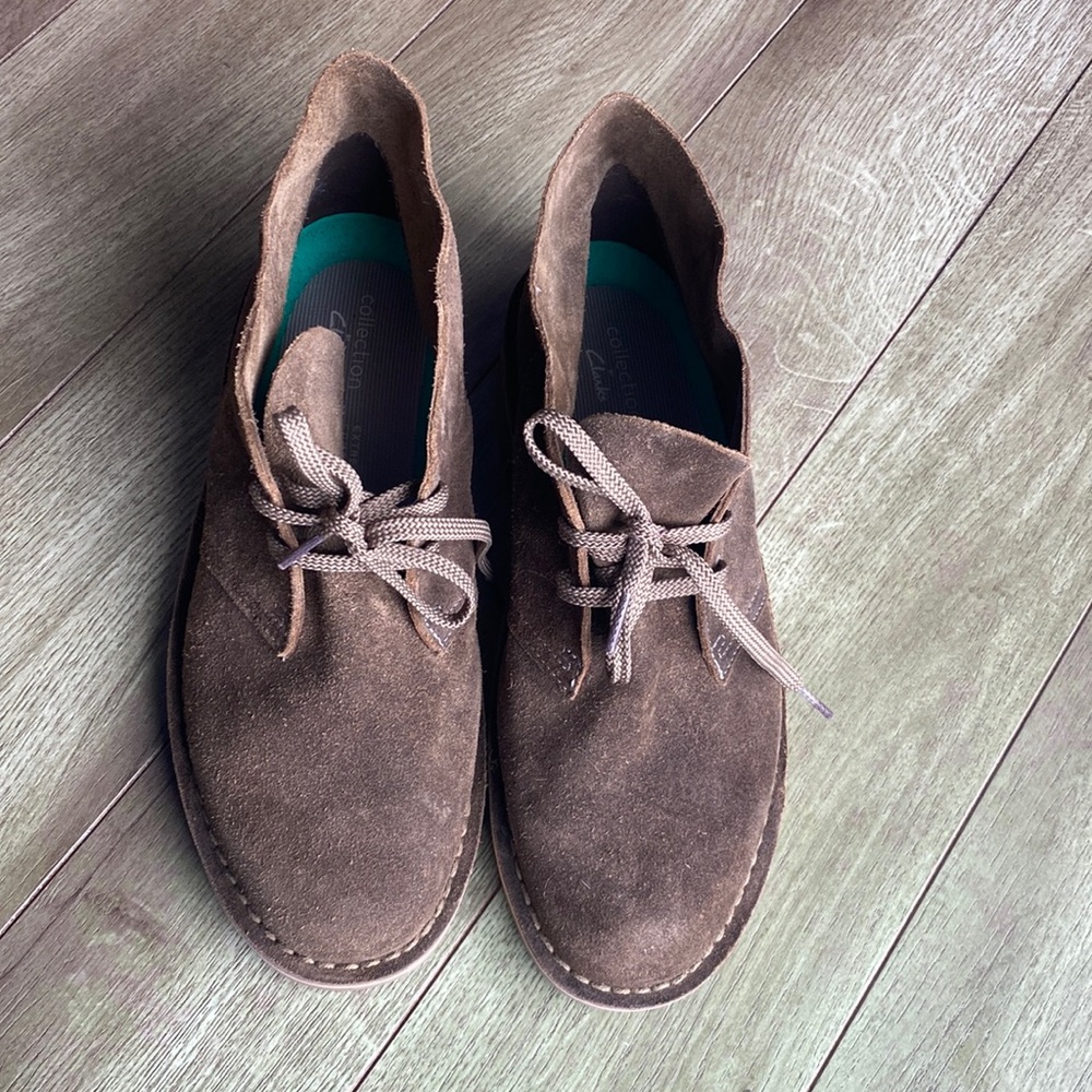 Collection By Clarks Sand Sueded Men's Shoes Sz 9